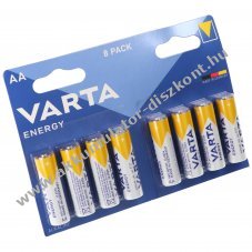 Varta Energy alk�li ceruzaelem AA LR06 1.5V 8db/csomag