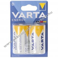 Varta Energy alk�li elem C (b�bi m�ret) 1.5V 2db/csomag