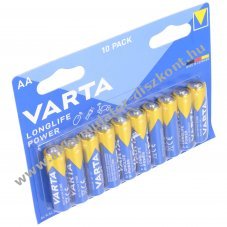 Varta alk�li ceruzaelem AA LR06 1.5V 10db/csomag