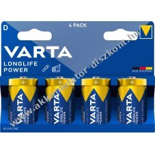 Varta alk�li elem D (b�bi m�ret) 1.5V 4db/csomag