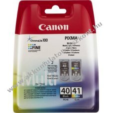 Eredeti Canon tintapatron PG-40/CL-41 fekete/sz�nes nyomtat� kombipack