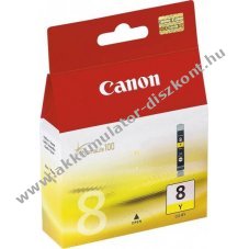 Eredeti Canon CLI-8Y tintapatron 13ml s�rga nyomtat�