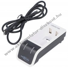 Ansmann Comfort Mini gyors t�lt� 1-2 NiMH AAA (mikro) �s AA Mignon ceruza USB bemenet