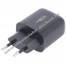Ansmann HC218PD USB-A �s USB-C t�lt� 20W fekete