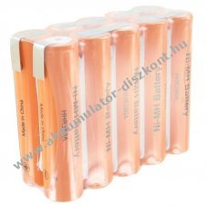 Panasonic 12Volt 3800mAh NiMH Akkumul�torcsomag 10x HHR-380A