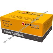 Agfaphoto alk�li ceruzaelem AA 1.5V 10db/csomag