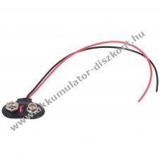 AccuCell elem klipsz 9 V blokk, T alak�
