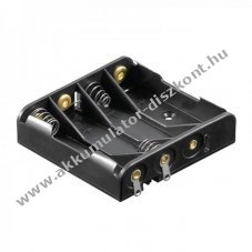 Elemtart� 4x AAA (mikro) forrf�llel