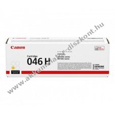 Eredeti Canon l�zertoner 046H s�rga 5000 oldal nyomtat�