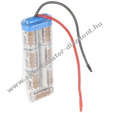 Helyettes�t� Akkumul�tor modell�p�t� 8,4V 1600mAh 13,44Wh csatlakoz�k�bellel NiMH