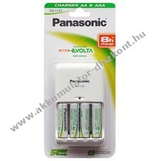 Panasonic BQ-CC03 Timer Quattro t�lt� 4db P6E 2050mAh elemekkel egy�tt AA/AAA NiMH