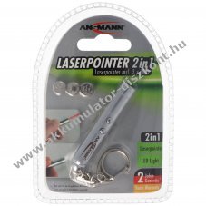 Ansmann 2in1 l�zerpointer kulcstart�val 3db/csomag LR41 gomb