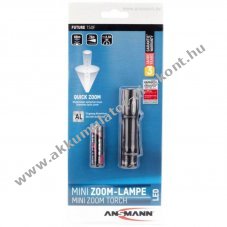 Ansmann professzion�lis LED zsebl�mpa �ll�that� f�kusz AA alk�li elemmel