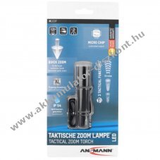 Ansmann M100F taktikai zsebl�mpa stufenlos fokuss�lhat� AA alk�li