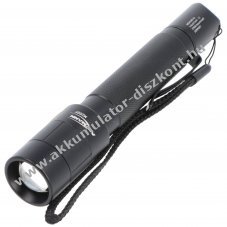 Ansmann professzion�lis zsebl�mpa 5W LED 240 lumen 2db AA elemmel