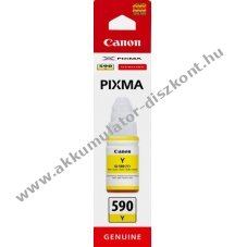 Eredeti Canon GI-590Y 70ml s�rga ut�nt�lt� tinta nyomtat�