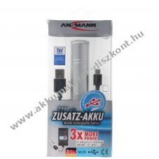 ANSMANN Powerbank 1700-0009 5V 2200mAh k�ls� Akkumul�tor Li-ion