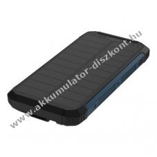 Ansmann k�lt�ri powerbank PB212W 10000mAh vezet�k n�lk�li t�lt�s 3W LED napelem