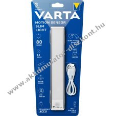 Varta LED zsebl�mpa mozg�s�rz�kel�vel 80lm l�tium-ion Akkumul�tor