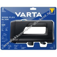Varta LED zsebl�mpa Work Flex Line BL30R 550lm l�tium-ion Akkumul�torval
