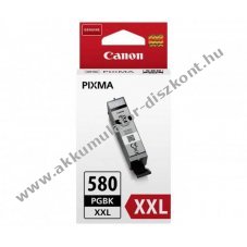 Eredeti Canon nyomtat� tintapatron PGI-580PGBK XXL 25,7ml fekete