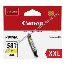 Eredeti Canon tintapatron CLI-581Y XXL 11,7ml s�rga nyomtat�
