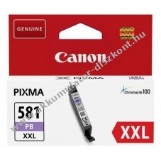 Eredeti Canon tintapatron CLI-581PB XXL 11,7ml photo k�k nyomtat�