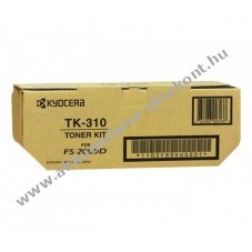 Eredeti Kyocera l�zertoner TK-310 fekete 12000 oldal nyomtat�