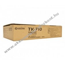 Eredeti Kyocera TK-710 l�zertoner fekete 40.000 oldal nyomtat�