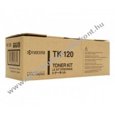 Eredeti Kyocera l�zertoner TK-120 fekete 7200 oldal nyomtat�