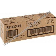 Eredeti Kyocera l�zertoner TK-140 fekete 4000 oldal nyomtat�