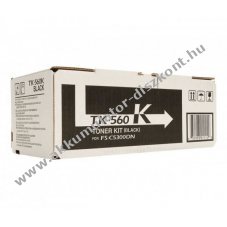Eredeti Kyocera l�zertoner TK-560K fekete 12000 oldal nyomtat�