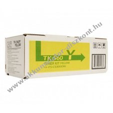 Eredeti Kyocera TK-560Y l�zertoner s�rga 10000 oldal nyomtat�