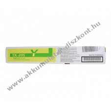 Eredeti Kyocera l�zertoner TK-895Y s�rga 6000 oldal nyomtat�khoz