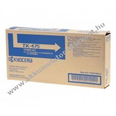 Eredeti Kyocera TK-475 l�zertoner fekete 15000 oldal nyomtat�