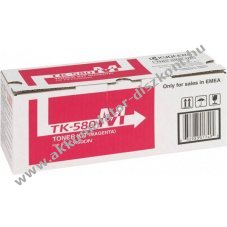 Eredeti Kyocera TK-580M magenta l�zertoner nyomtat� 2800 oldal