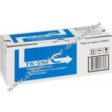Eredeti Kyocera TK-590C cyan l�zertoner 5000 oldal nyomtat�