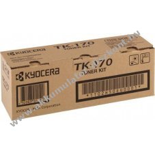 Eredeti Kyocera l�zertoner TK-170 fekete 7200 oldal nyomtat�