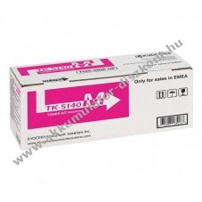 Eredeti Kyocera l�zertoner TK-5140M magenta 5000 oldal nyomtat�