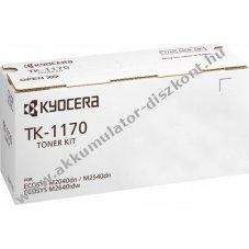 Eredeti Kyocera l�zertoner TK-1170 fekete 7200 oldal nyomtat�