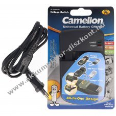 Camelion LBC-0312 BP1 univerz�lis t�lt� USB5V600mA �ll�that� kontaktokkal f�nyk�pez�g�p videokamera