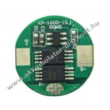 Keeppower PCM KP-1660-S1 1S PCB v�delmi �ramk�r o16mmx0,8mm Li-Ion
