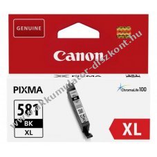 Eredeti Canon CLI-581BK XL 8,3ml fekete tintapatron nyomtat�