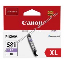 Eredeti Canon CLI-581PB XL fot� k�k tintapatron 8,3ml nyomtat�