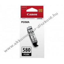 Eredeti Canon tintapatron PGI-580PGBK 11,2ml fekete nyomtat�