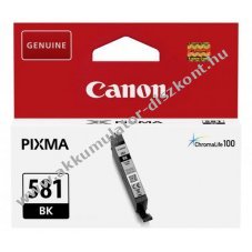 Eredeti Canon tintapatron CLI-581BK fekete 5,6ml nyomtat�