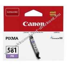 Eredeti Canon tintapatron CLI-581PB 5,6ml photo k�k nyomtat�