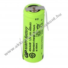 Panasonic 2/3AAA modell�p�t� Akkumul�tor 1,2V 350mAh 1db/csomag Z-forma forrf�llel NiMH