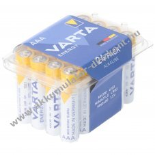 Varta Energy AAA (mikro elem) 1,5V 24db/csomag
