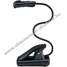WEDO mobil LED olvas�l�mpa fekete 3x1,5V AAA (mikro) elemekkel